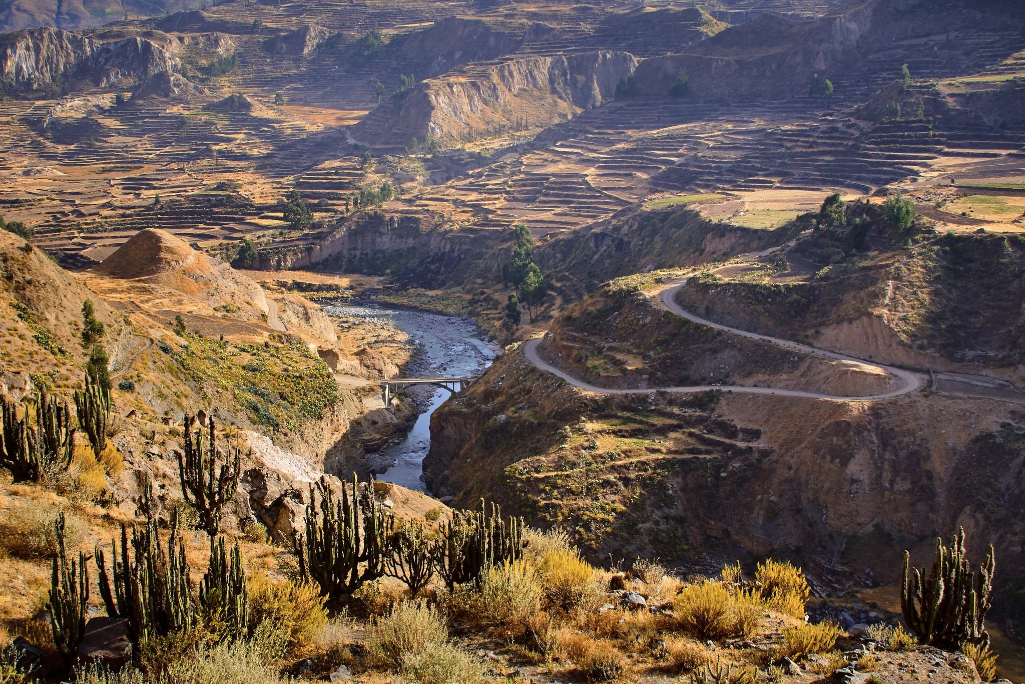 Day 2: Sangalle (Oasis) - Chivay - Arequipa